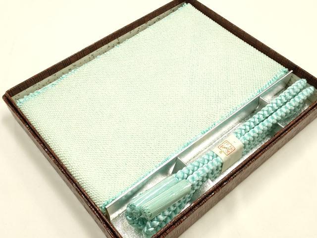 平和屋着物●和装小物　帯締め・帯揚げセット　丸組　総絞り　金糸　撚り房　逸品　未使用　AABH6790ay