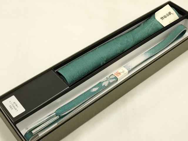 平和屋着物●和装小物　帯締め・帯揚げセット　高麗組　松葉　逸品　未使用　AABH6795ay