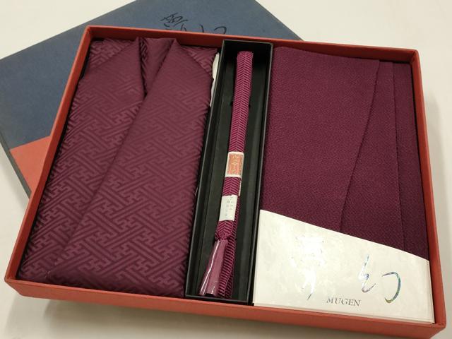 平和屋着物●和装小物　帯締め・帯揚げセット　夢幻　笹浪組　逸品　未使用　AABH6798ay