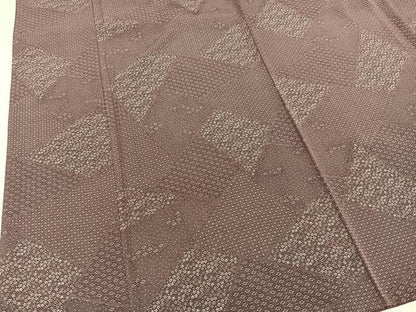 平和屋着物●江戸小紋　花小紋柄　正絹　逸品　AABH6820ph