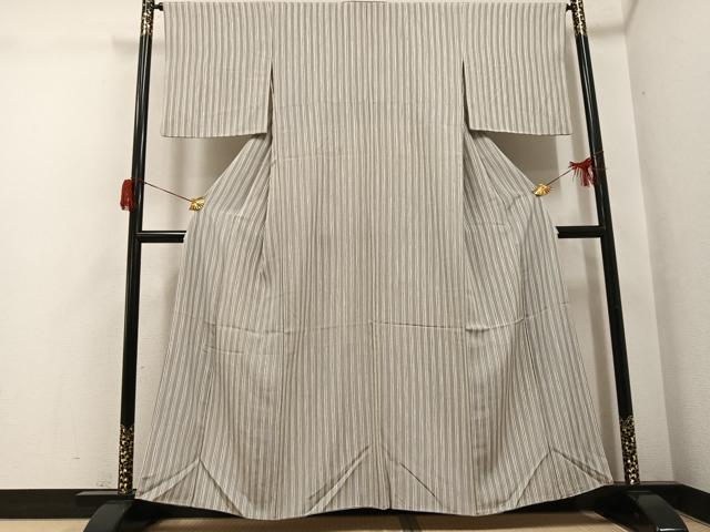 平和屋着物●上質な小紋　間道　正絹　逸品　AABH6822ph 平和屋着物○上質な小紋 間道 正絹 逸品 AABH6822ph