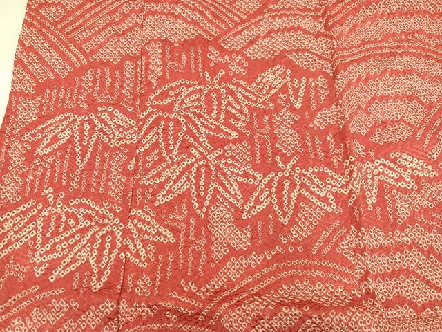 平和屋着物○豪華振袖 絞り 立波笹文 正絹 逸品 AABH6832ph