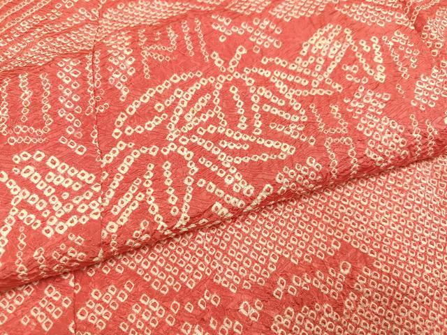平和屋着物○豪華振袖 絞り 立波笹文 正絹 逸品 AABH6832ph
