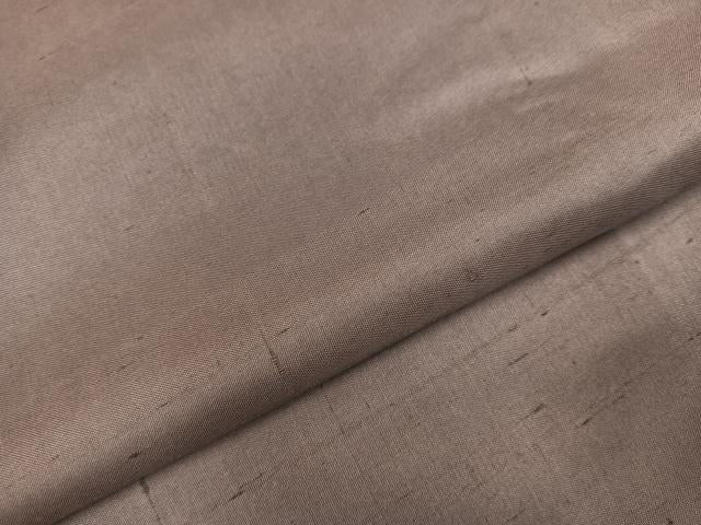 平和屋着物●上質な紬　色無地　鳩羽鼠色　正絹　逸品　未使用　AABH6847ph