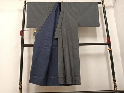 平和屋着物●男性　本場大島紬　アンサンブル　100亀甲　総詰め　正絹　逸品　AABH6851ph