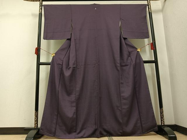 平和屋着物●お召　葡萄鼠色　正絹　逸品　未使用　AABH6867ph 平和屋着物○お召 葡萄鼠色 正絹 逸品 未使用 AABH6867ph - メルカリ