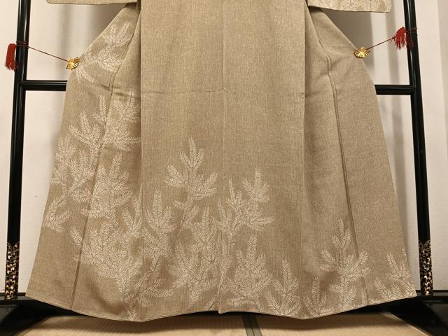 平和屋着物●訪問着　松　正絹　逸品　AABH6874ph