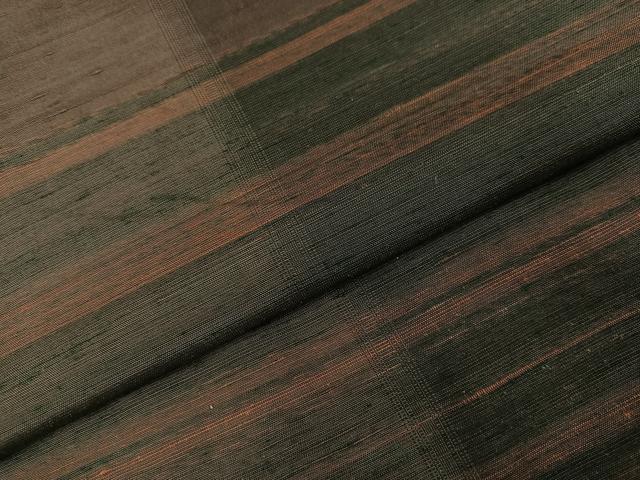 平和屋着物●上質な紬　段違い　正絹　逸品　AABH6879ph 平和屋着物○上質な紬 段違い 正絹 逸品 AABH6879ph
