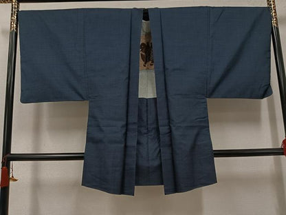 平和屋着物●男性　本場大島紬　アンサンブル　100亀甲　総詰め　正絹　逸品　AABH6883ph