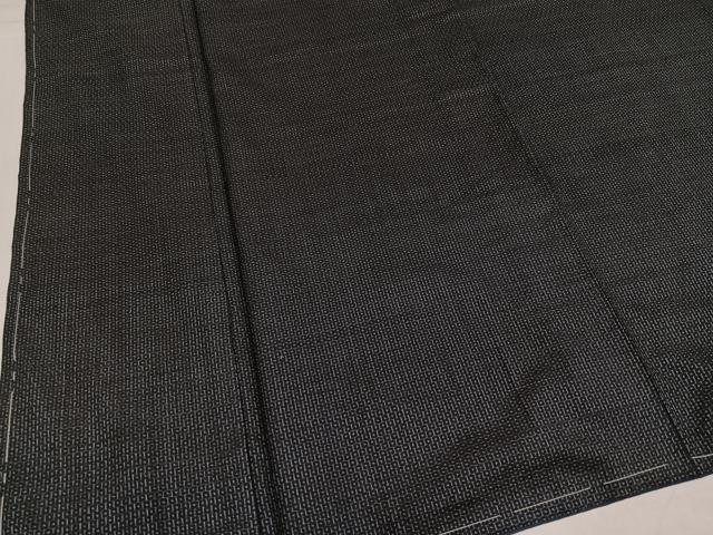 平和屋着物●男性　本場大島紬　アンサンブル　80亀甲　総詰め　正絹　逸品　未使用　AABH6884ph