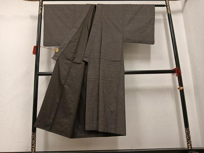 平和屋着物●男性　本場大島紬　アンサンブル　100亀甲　総詰め　正絹　逸品　AABH6885ph