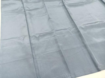 平和屋着物●男性　長襦袢　袷　富士山　龍　暈し染め　金彩　正絹　逸品　AABH6893ph