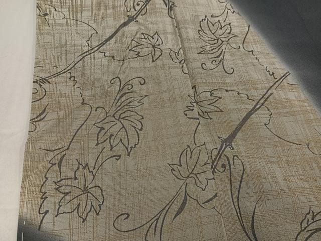 平和屋着物●訪問着　蔦の葉文　暈し染め　正絹　逸品　未使用　AABH6914ph 平和屋着物○訪問着 蔦の葉文 暈し染め 正絹 逸品 未