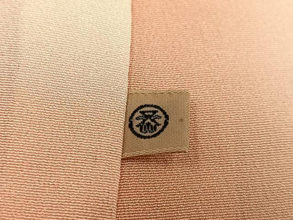 平和屋着物●訪問着　友禅　草花文　金彩　阪急百貨店扱い　正絹　逸品　AABH6917ph