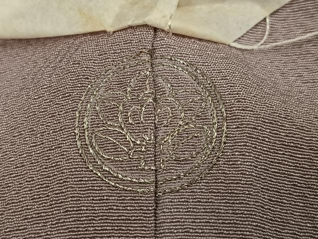 平和屋着物●染色作家　斉藤三才　小紋　霞文　暈し染め　正絹　逸品　未使用　AABH6918ph
