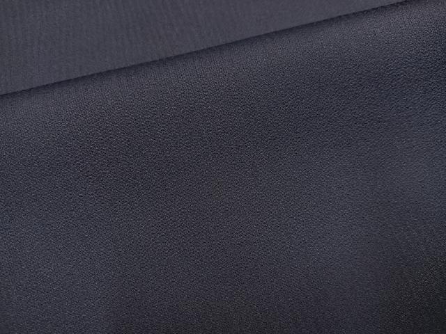 平和屋着物●本藍　色無地　藍鉄色　ロング丈　正絹　逸品　未使用　AABH6938ph