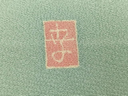 平和屋着物●本加賀友禅作家　田丸幸子　訪問着　草花文　暈し染め　正絹　逸品　AABH6946ph