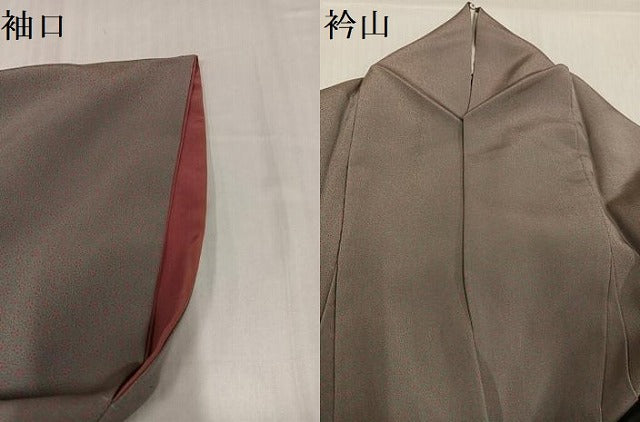 平和屋着物●江戸小紋　小花文　正絹　逸品　AABH6953ph