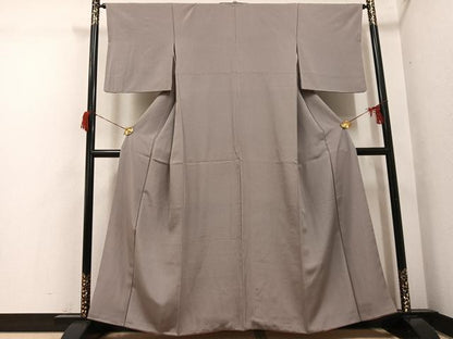平和屋着物●江戸小紋　小花文　正絹　逸品　AABH6953ph