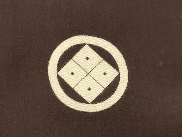 平和屋着物●アンティーク　大正ロマン　黒留袖　松　正絹　逸品　AABH7013ck