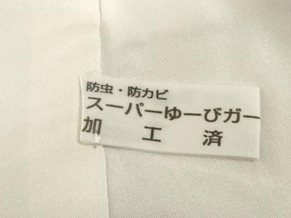 平和屋着物●豪華黒留袖　作家物　花蝶文　金彩　正絹　逸品　AABH7020ck