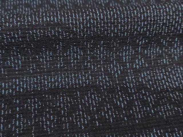 平和屋着物●結城紬　エ霞文　正絹　逸品　AABH7033ck