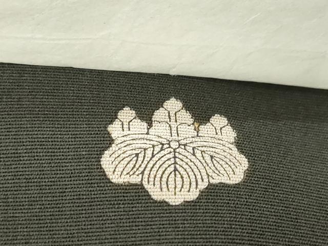 平和屋着物●創業460年・千總　色留袖　友禅　刺繍　地紙風景文　暈し染め　金彩　三越扱い　正絹　逸品　未使用　AABH7034ck