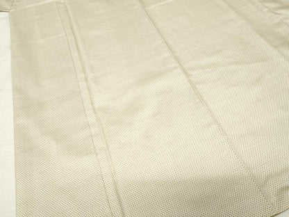 平和屋着物●本場大島紬　白大島　カタス　正絹　逸品　AABH7047ck