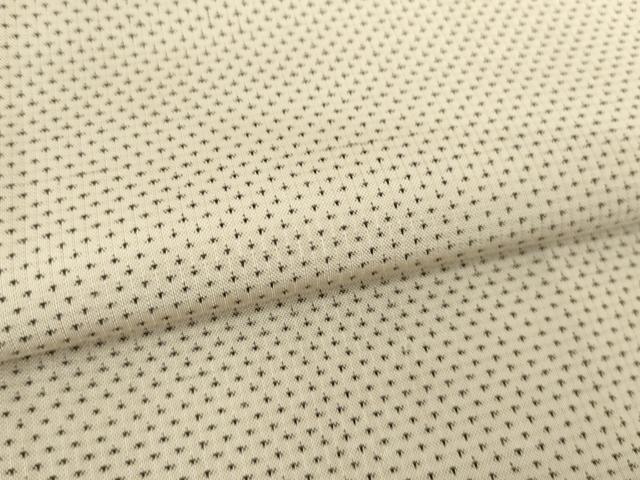 平和屋着物●本場大島紬　白大島　カタス　正絹　逸品　AABH7047ck