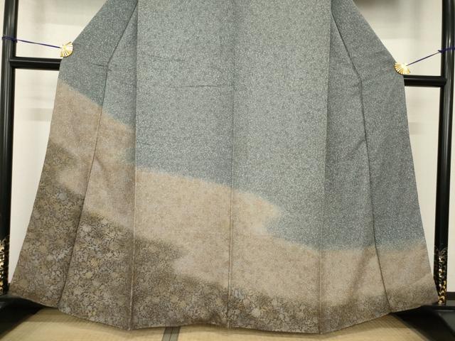 平和屋着物●訪問着　流水霞文　暈し染め　正絹　逸品　AABH7059ck 平和屋着物○訪問着 流水霞文 暈し染め 正絹 逸品 AABH7059ck