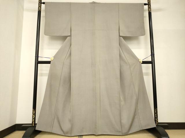 平和屋着物●江戸小紋　鮫小紋柄　正絹　逸品　AABH7065ck
