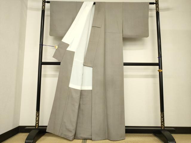 平和屋着物●江戸小紋　鮫小紋柄　正絹　逸品　AABH7065ck