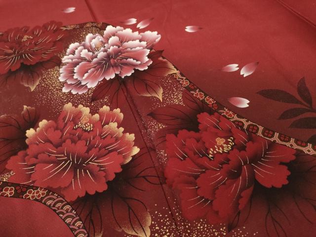 平和屋着物●豪華振袖　総絞り　草花文　正絹　逸品　AABG5213ck 平和屋着物○豪華振袖 総絞り 草花文 正絹 逸品 AABG5213ckの通販はau