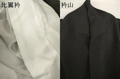 平和屋着物●TOKI志すい キモノモードオリジナルブランド　黒留袖　花蝶文　暈し染め　黒地　金彩　正絹　逸品　AABH7087ck
