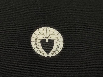 平和屋着物●TOKI志すい キモノモードオリジナルブランド　黒留袖　花蝶文　暈し染め　黒地　金彩　正絹　逸品　AABH7087ck