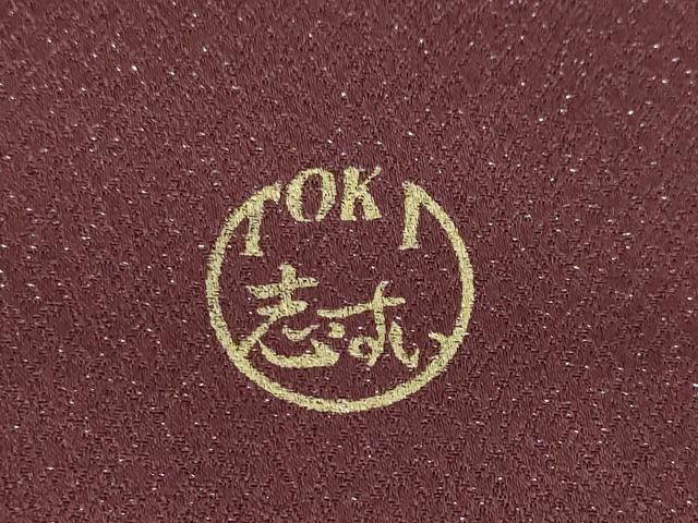 平和屋着物●TOKI志すい キモノモードオリジナルブランド　訪問着　御所車花文　暈し染め　金彩　金通し地　正絹　逸品　AABH7092ck