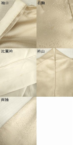 平和屋着物●豪華色留袖　駒刺繍　立波花文　正絹　逸品　AABH7100ck