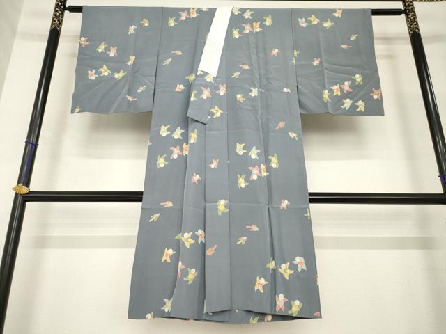 平和屋着物●長襦袢　無双仕立て　友禅　人形　正絹　逸品　AABH7101ck