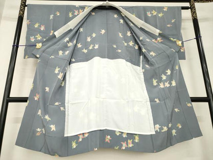 平和屋着物●長襦袢　無双仕立て　友禅　人形　正絹　逸品　AABH7101ck