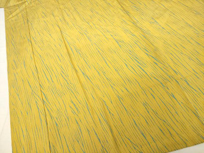 平和屋着物●長襦袢　無双仕立て　杢目絞り文様　正絹　逸品　AABH7106ck