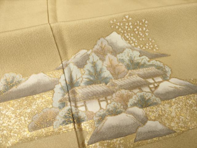 平和屋着物●夢一光　村上一光　　色留袖　作家物　風景文　暈し染め　正絹　逸品　AABH7108ck