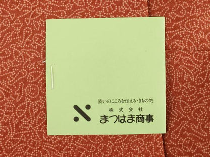平和屋着物●江戸小紋　七福神　正絹　逸品　未使用　AABH7110ck