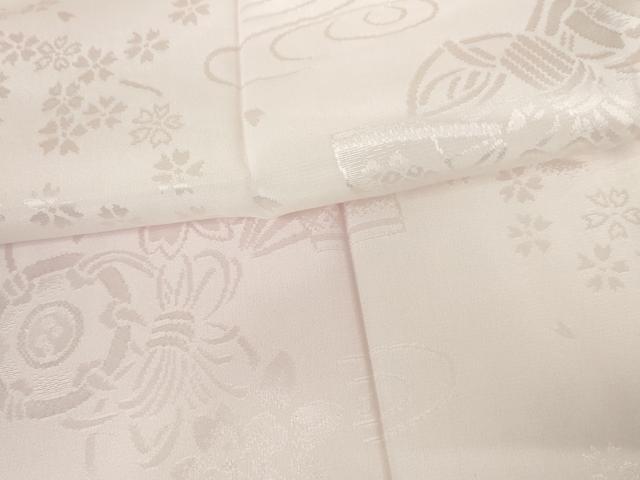 平和屋着物●長襦袢　無双仕立て　花鼓地紋　暈し染め　正絹　逸品　AABH7123cs 平和屋着物○長襦袢 無双仕立て 花鼓地紋 暈し染め 正絹 逸品 AABH7123cs
