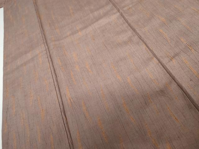 平和屋着物●上質な紬　杢目絞り　正絹　逸品　AABH7150cs 平和屋着物○上質な紬 杢目絞り 正絹 逸品 AABH7150cs