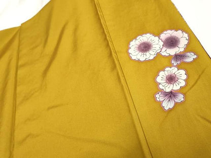 平和屋着物●豪華振袖　作家物　辻が花　暈し染め　金彩　金通し地　正絹　逸品　AABH7158cs