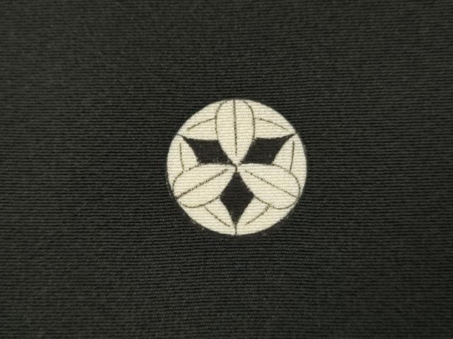 平和屋着物●豪華黒留袖　友禅　作家物　飛鳥梅風景花文　暈し染め　やまと誂製　正絹　逸品　AABH7193cs