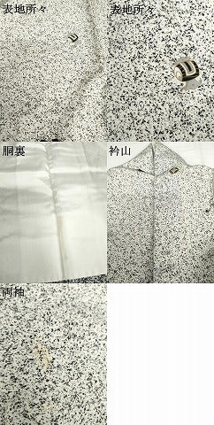 平和屋着物●訪問着　鳳凰吉祥宝尽くし　たたき染め　金彩　正絹　逸品　AABH7196cs