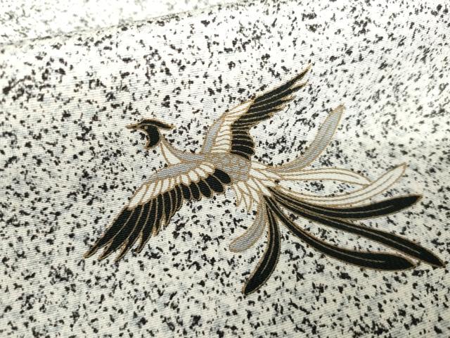 平和屋着物●訪問着　鳳凰吉祥宝尽くし　たたき染め　金彩　正絹　逸品　AABH7196cs 平和屋着物○訪問着 鳳凰吉祥宝尽くし たたき染め 金彩 正絹 逸品
