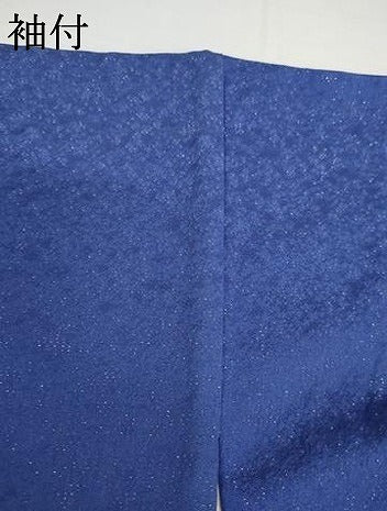 平和屋着物●豪華振袖　駒刺繍　流水花文　暈し染め　たたき染め　金彩　金通し地　正絹　逸品　AABH7201cs