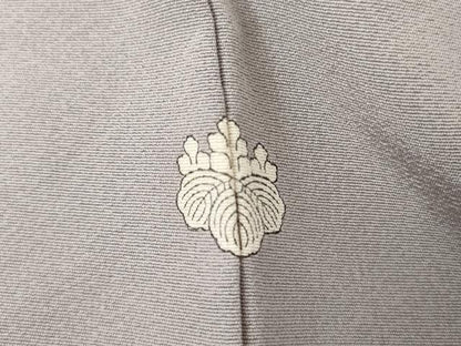 平和屋着物●染色作家　津室朱光　色留袖　重ね山樹林シルエット　暈し染め　金銀彩　正絹　逸品　AABH7214cs